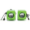 DIFFUSORE PC BASIC XL BXL-SP10GR, 2 x 3 W, COLORE GREEN